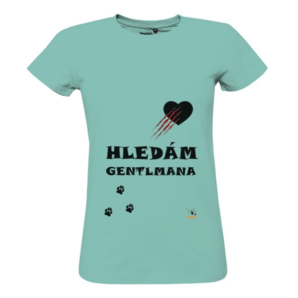 Hledám gentlmana - Dámské triko Elegance