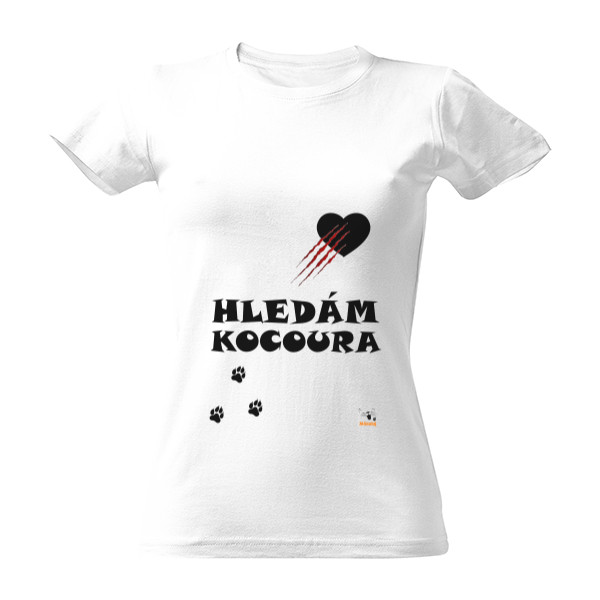 Hledám kocoura - Dámské triko Imperial