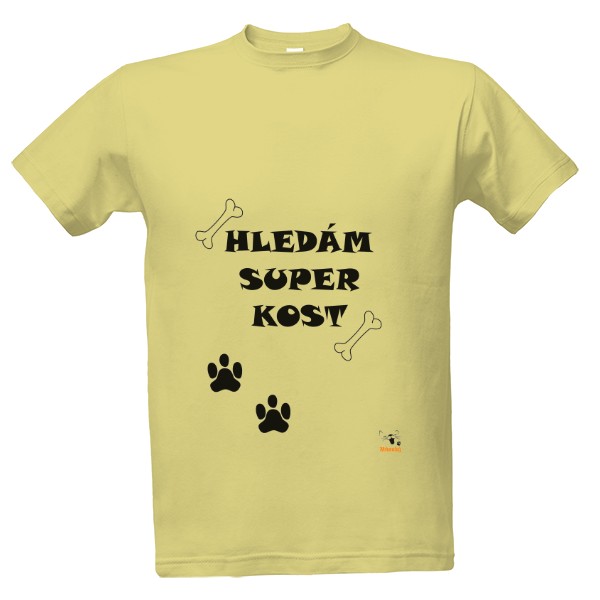 Hledám super kost -  Pánské triko Imperial