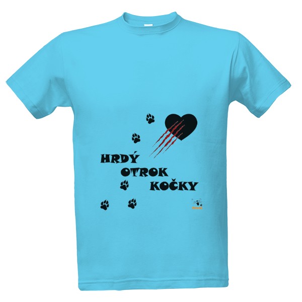 Hrdý otrok kočky - Pánské triko Imperial