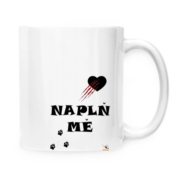 Naplň mě - Hrnek malý bílý