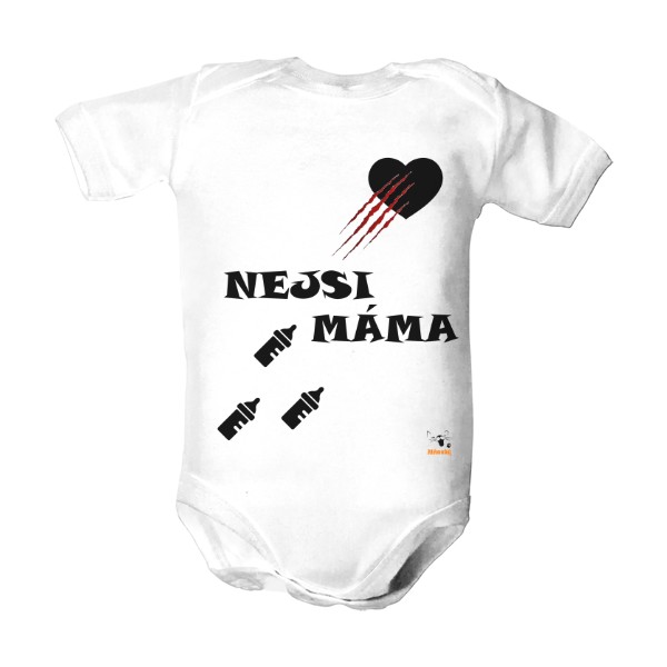 nejsi máma Dětské body Organic