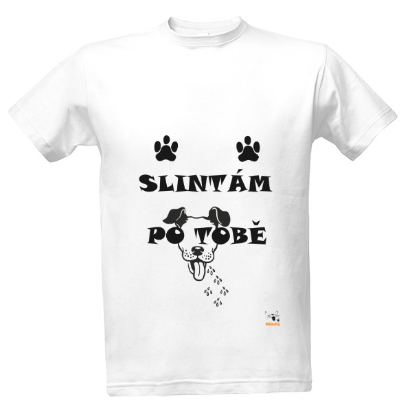 Slintám po tobě - Pánské triko Imperial